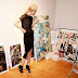 black asymmetric skirt