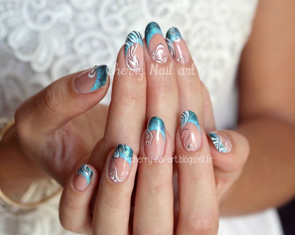 French Line Nail Art Inspiration - wide 3