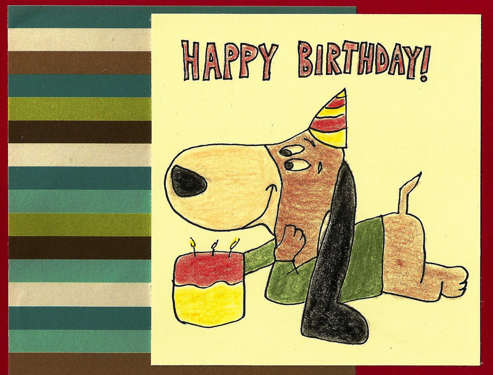 Debbie Dots Greeting Card Blog: Augie Doggie Birthday
