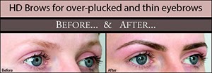 HD Brows for Over plucked and Thin Eyebrows