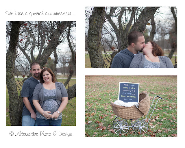 Maternity Reveal | Maternity Photography Janesville, WI