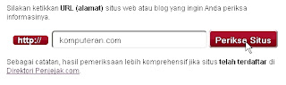 Analisis Web Penjejak.com