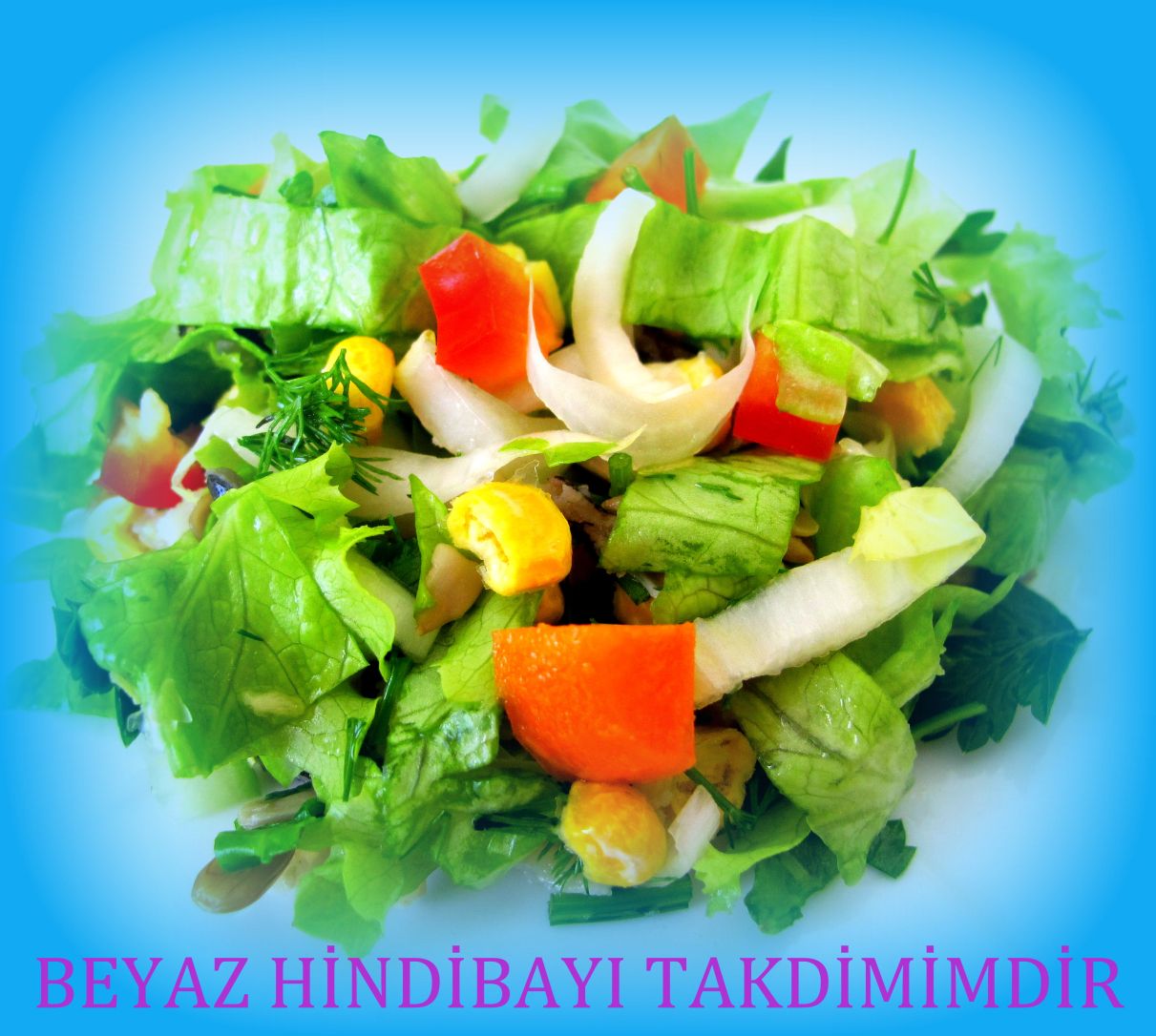 Beyaz Hindiba Salatası Beyaz Hindiba Salatası