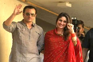 Saif Ali Khan and Kareena Kapoor Photos after the wedding