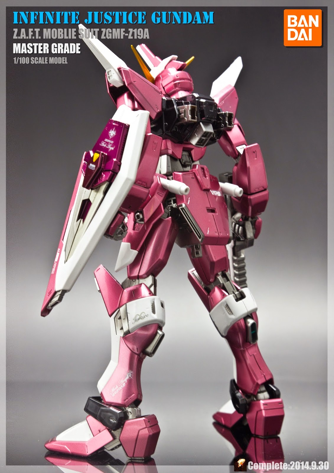 GUNDAM GUY MG 1/100 Infinite Justice Gundam Painted Build