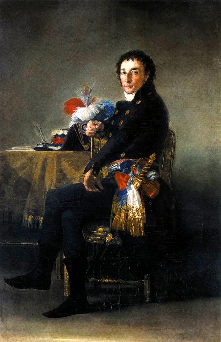 Francisco  Goya  Portrait  of  Ferdinand  Guillemardet C  