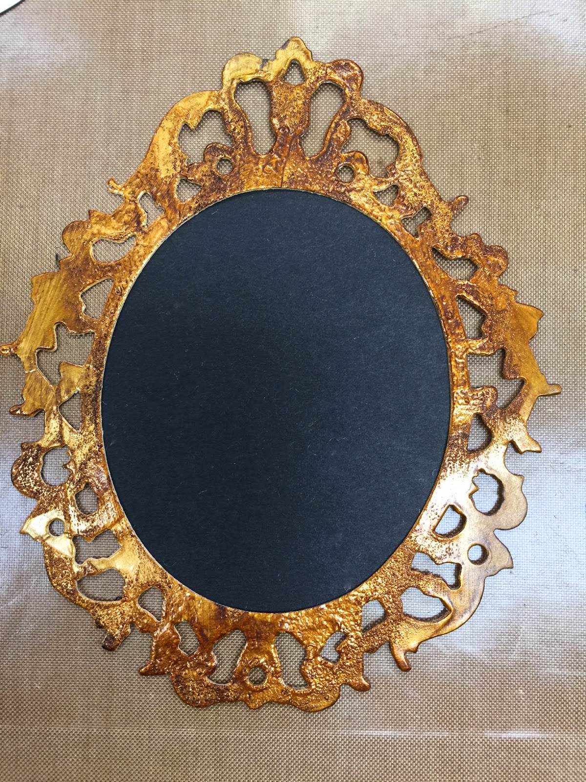 Studio 490 ornate frame hanging ornament...