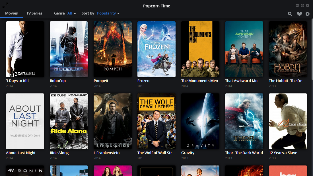 popcorn time alternative windows