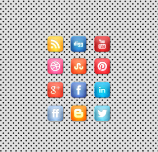 A Beautiful Free Vibrant Starburst Social Media Icon Set A Beautiful Free Vibrant Starburst Social Media Icon Set