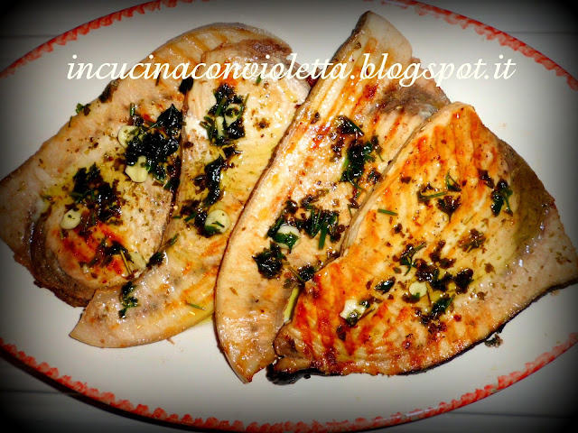 pesce spada ai ferri