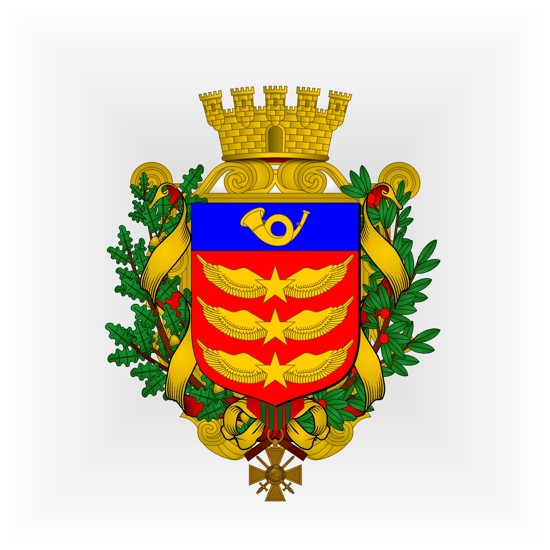 Armorial des communes de France Le Bourget 93350