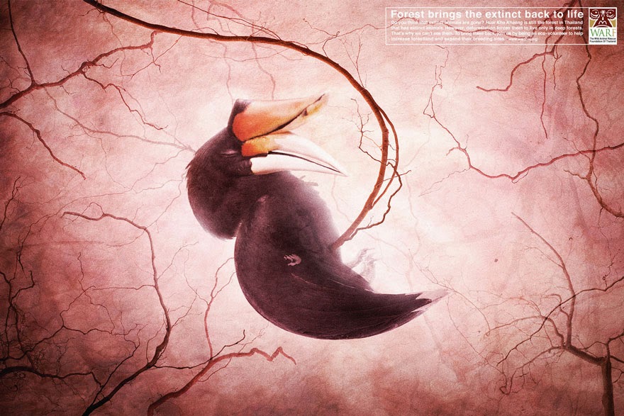 Warf: Forest Brings The Extinct Back To Life- 33 Powerful Animal Ad Campaigns That Tell The Uncomfortable Truth Warf: Forest Brings The Extinct Back To Life- 33 Powerful Animal Ad Campaigns That Tell The Uncomfortable Truth