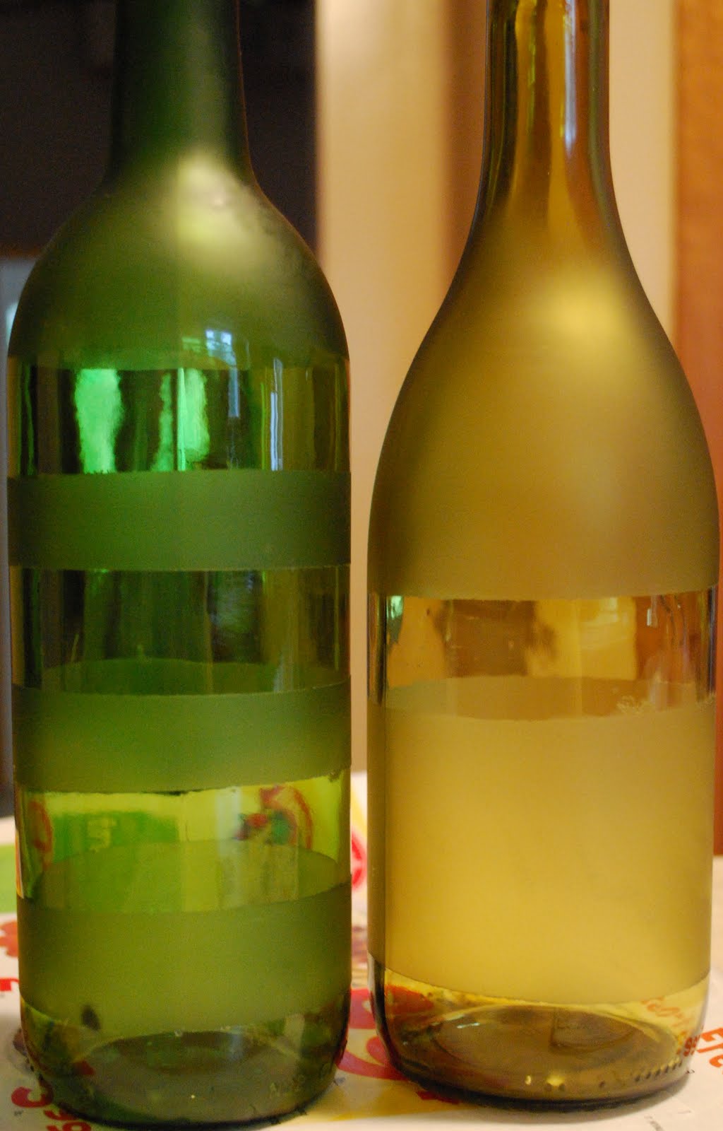 casa in the country Upcycled Decorative Wine Bottles