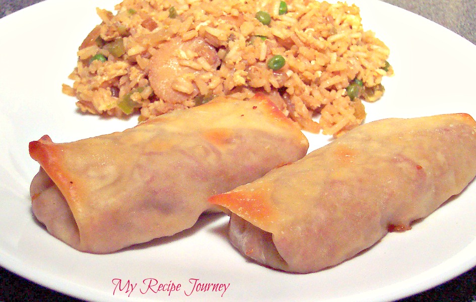 My Recipe Journey Smoked Sausage Egg Rolls