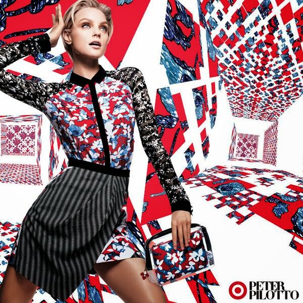 Jessica Stam Target Ad Photoshoot Spring/Summer 2014 By Peter Pilotto Ad Photoshoot : Jessica Stam Photoshot For Peter Pilotto Target Magazine Spring/Summer 2014 Issue