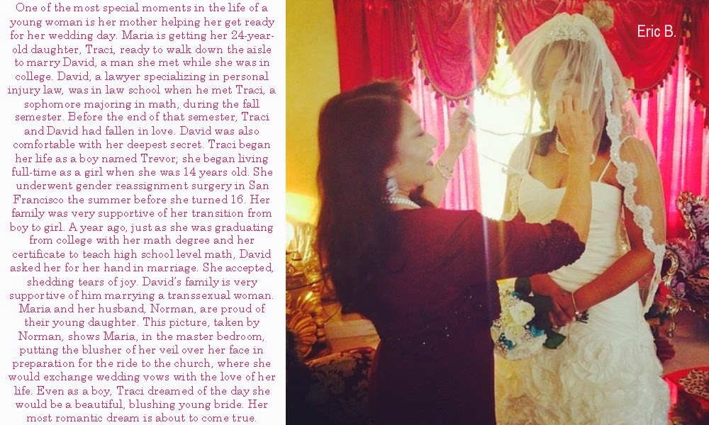 traci prepares for her wedding day