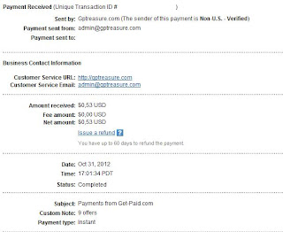 Get Paid Payment Proof