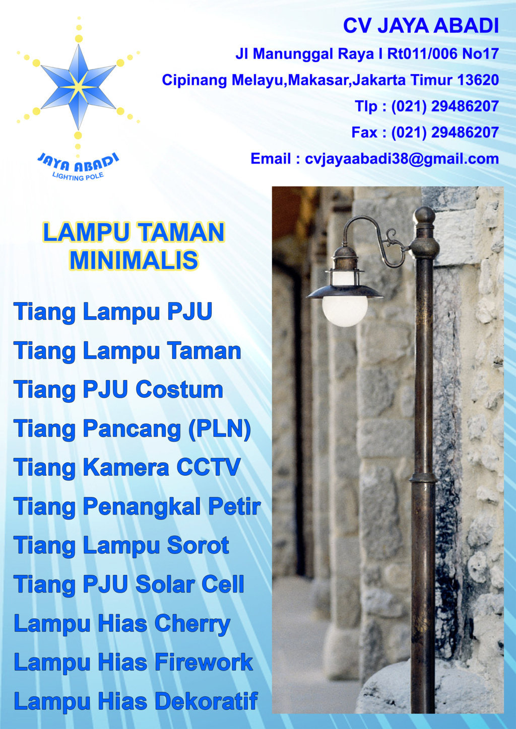 Tiang Antik Dekoratif http://lamputamantiangantik.blogspot.com/