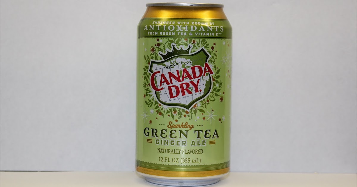 Soda Reviews Canada Dry Ginger Ale With Green Tea