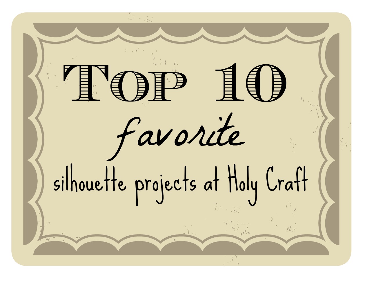 Silhouette Machine Project Ideas