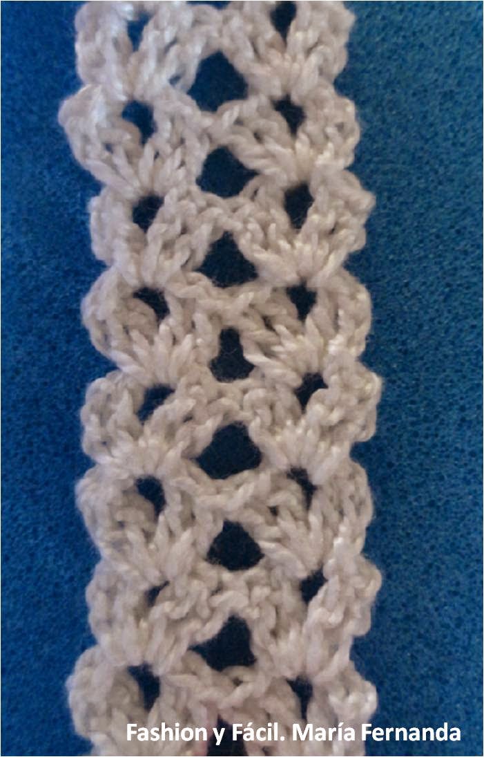 Cintillo, diadema o vincha para bebé fácil de tejer a ganchillo y muy vistosa (Baby crocheted Headband)