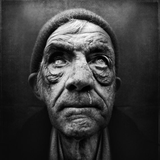 Lee Jeffries fotografias de mendigos