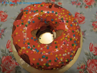 XL Doughnut Birthday Cake 