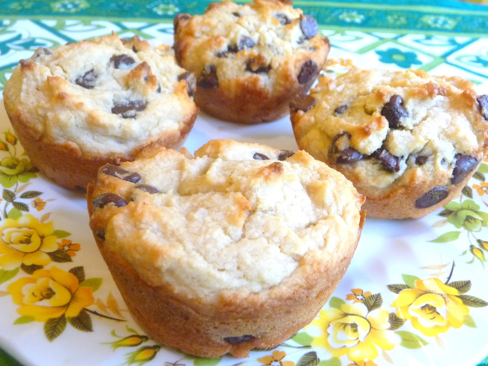 SPLENDID LOWCARBING BY JENNIFER ELOFF COCONUT MILK CHOCOLATE CHIP MUFFINS