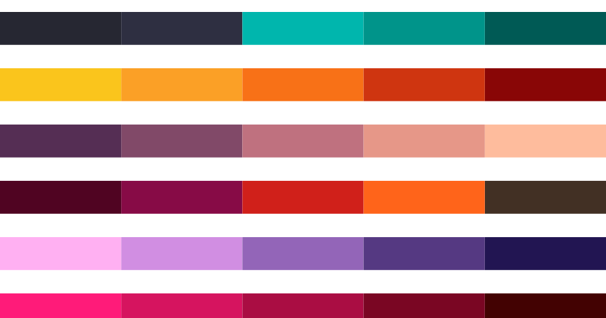 23 Skema Warna untuk Flat UI Design | Desainew