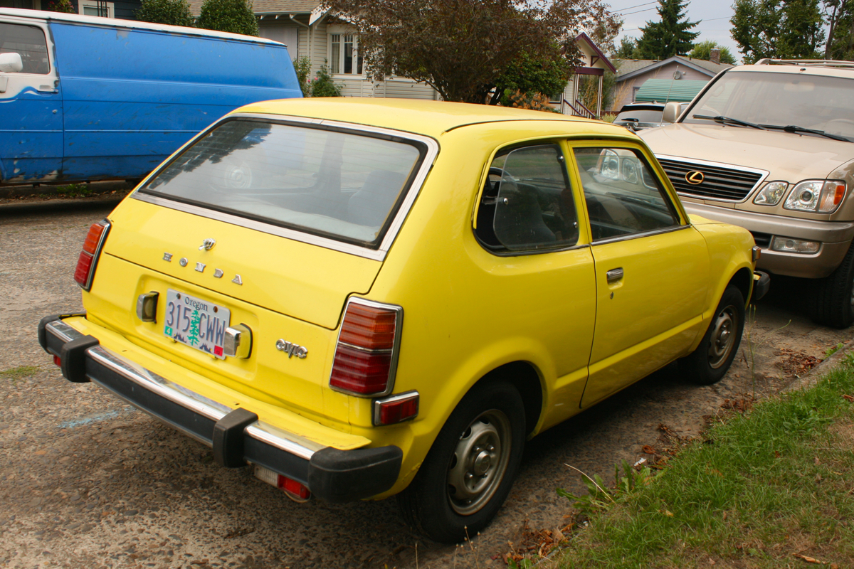 1979 Honda Civic 1200 hatchback.