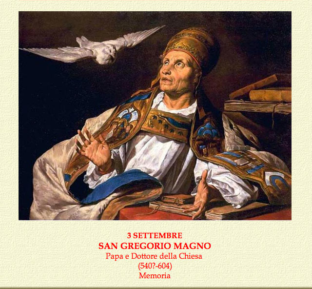 Risultati immagini per 3 settembre gregorio magno
