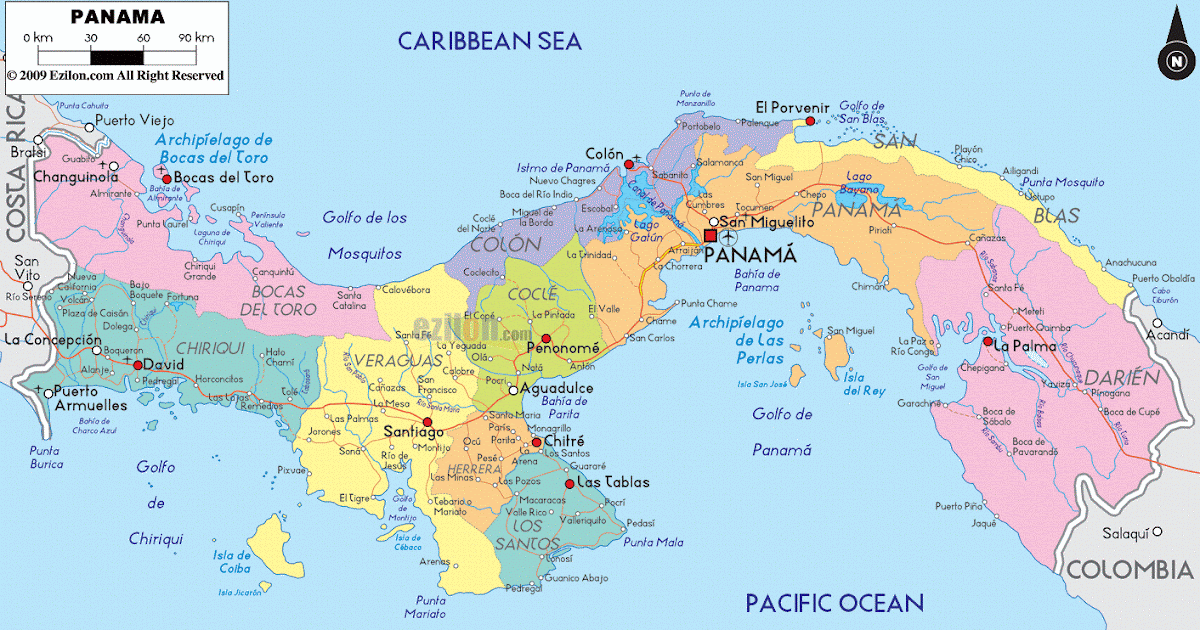 Geografía de panamá Personalidad geografíca de Panamá