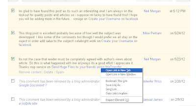 How to remove spam comments from your blog How to remove spam comments from your blog ScreenShot