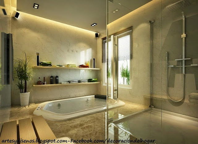Jacuzzis para baÃos diseÃos y modelos : decoración del hogar ... Baños con jacuzzi