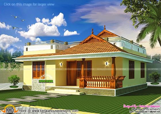 Small Kerala style home
