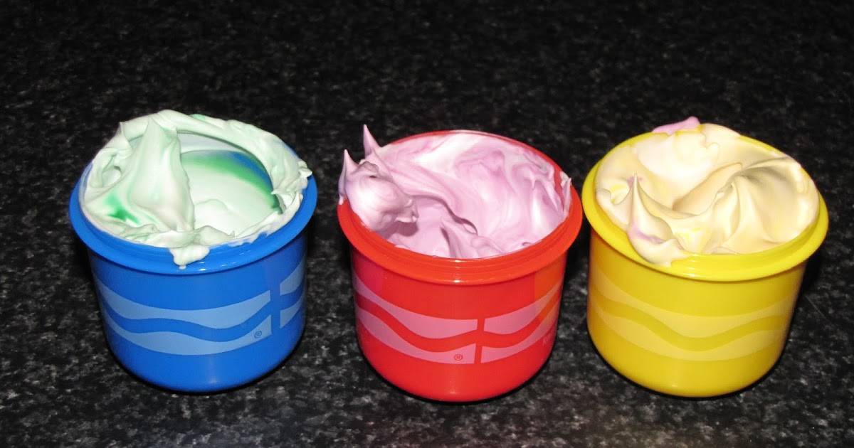 Building Rainbows Shaving Cream Bath Paint