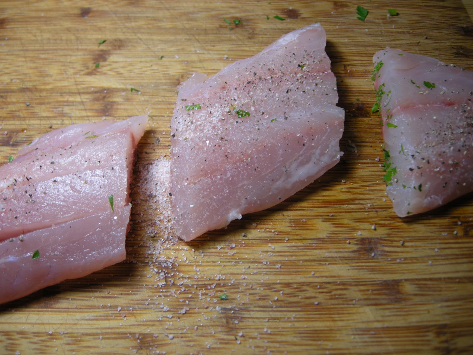 Kitchens Are Monkey Business Rosie Prepares Rockfish In A Rum Butter