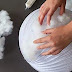 She Glues Cotton To A Paper Lantern. Now Watch What Happens When She Turns The Light Off…