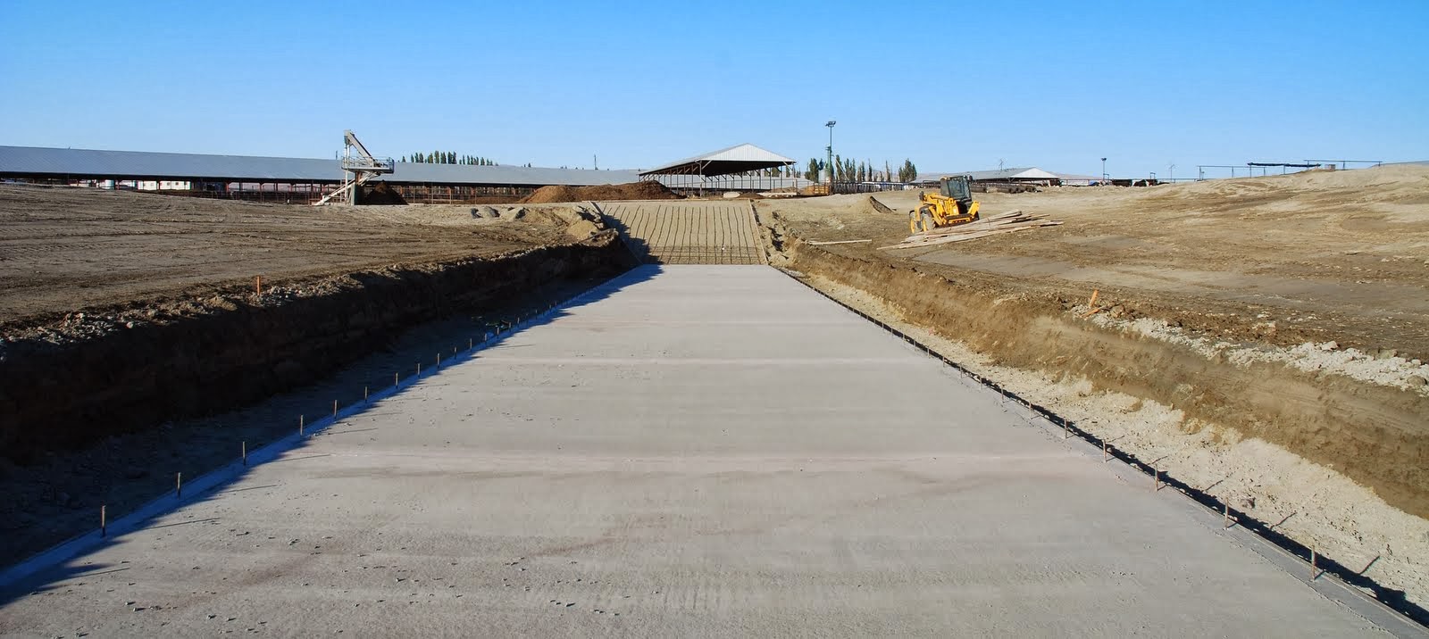 Vance Dairy Construction October at Maple Grove Dairy in Washington