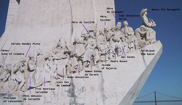 "Padrão Descobrimentos labels (Western side)" by Walrasiad - Own work. Licensed under CC BY 3.0 via Wikimedia Commons - 