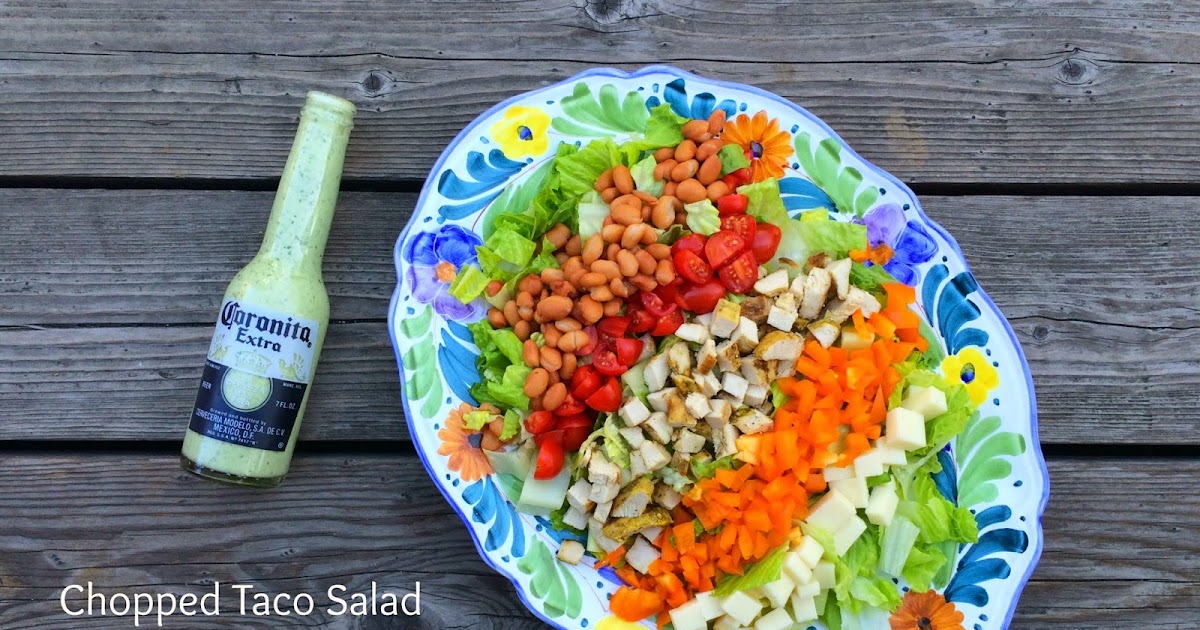 Jac o' lyn Murphy Chopped Taco Salad with Verde Goddess Dressing