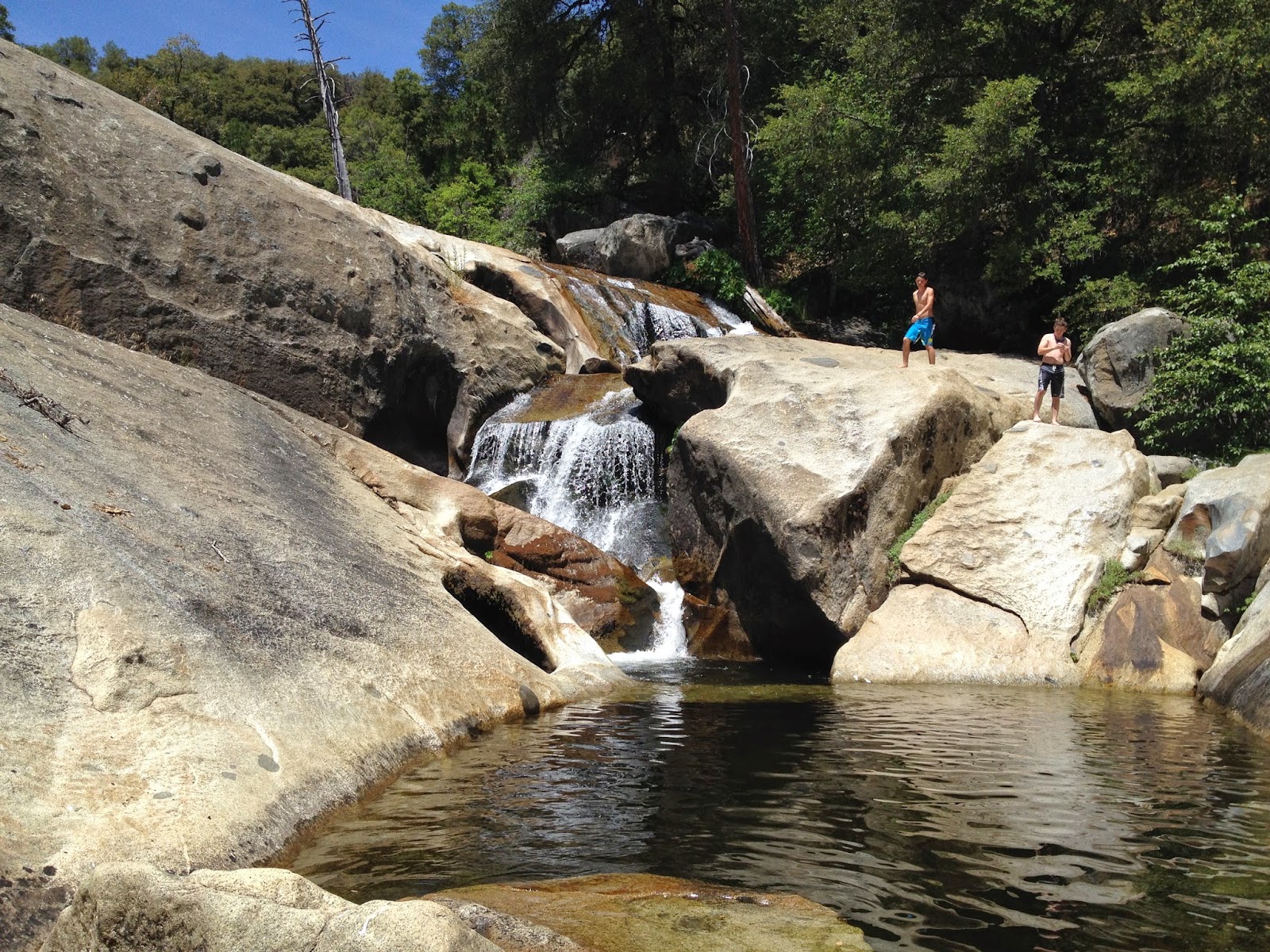 Angel Falls on Willow Creek. Oakhurst, California Adventures in Southern California