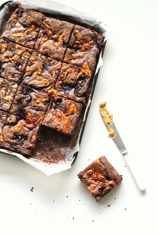 They Called It The Diamond Blog Peanut Butter Jelly Time Brownies!
