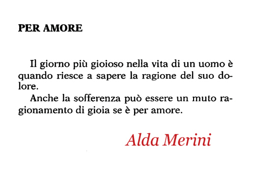 Poesia Alda Nel Cuore Per Amore