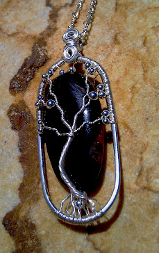 Tree of life with agate