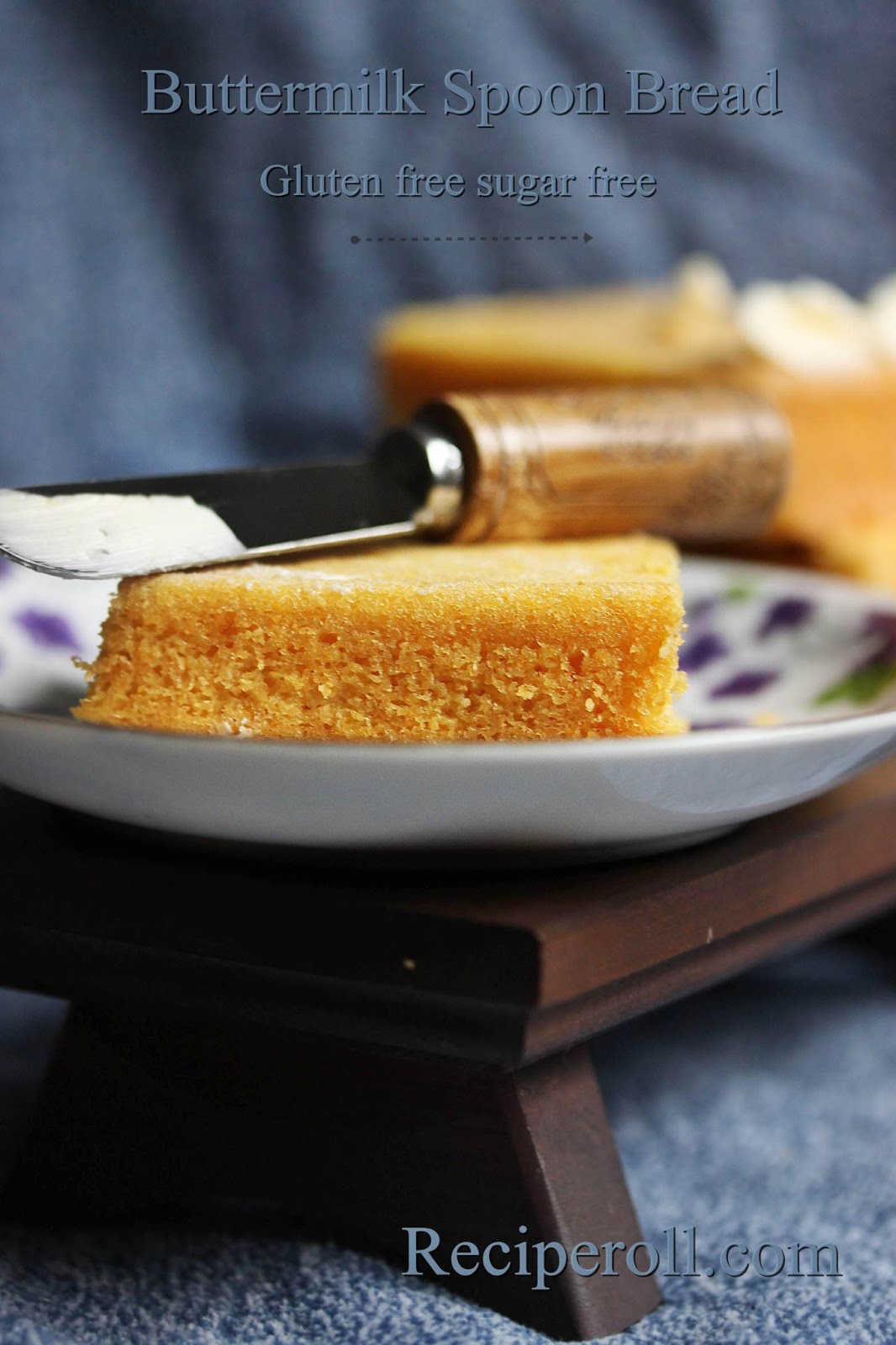 Buttermilk Spoon Bread Gluten free Cornmeal Bread