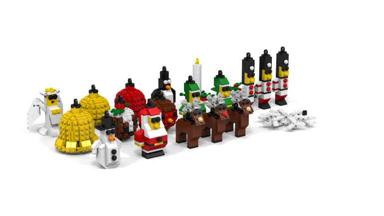 Lego Educational Resource How To Make Lego Christmas Tree Ornaments