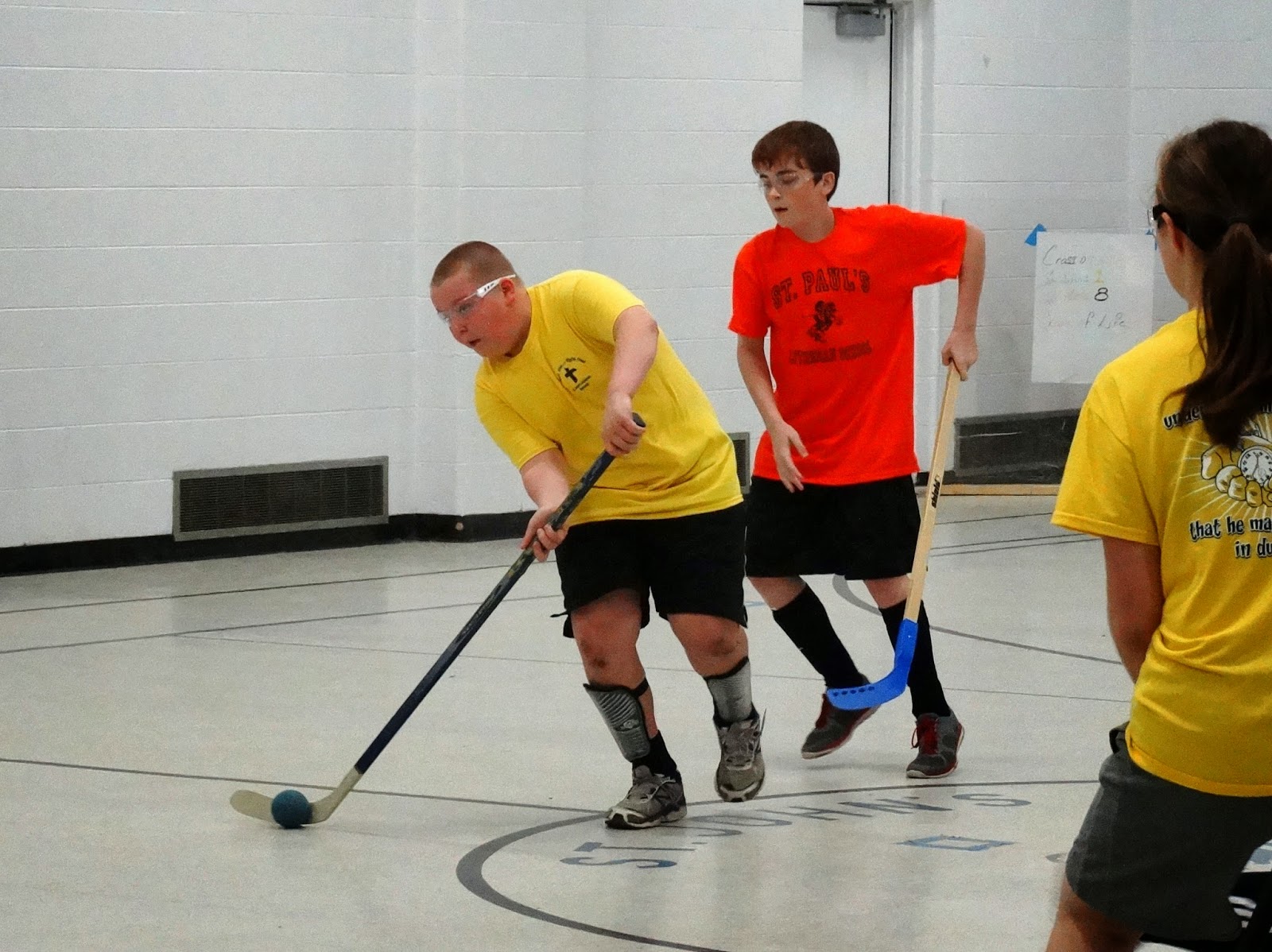 Lutheran Subject (Schroeder's blog) Floor Hockey Tournament
