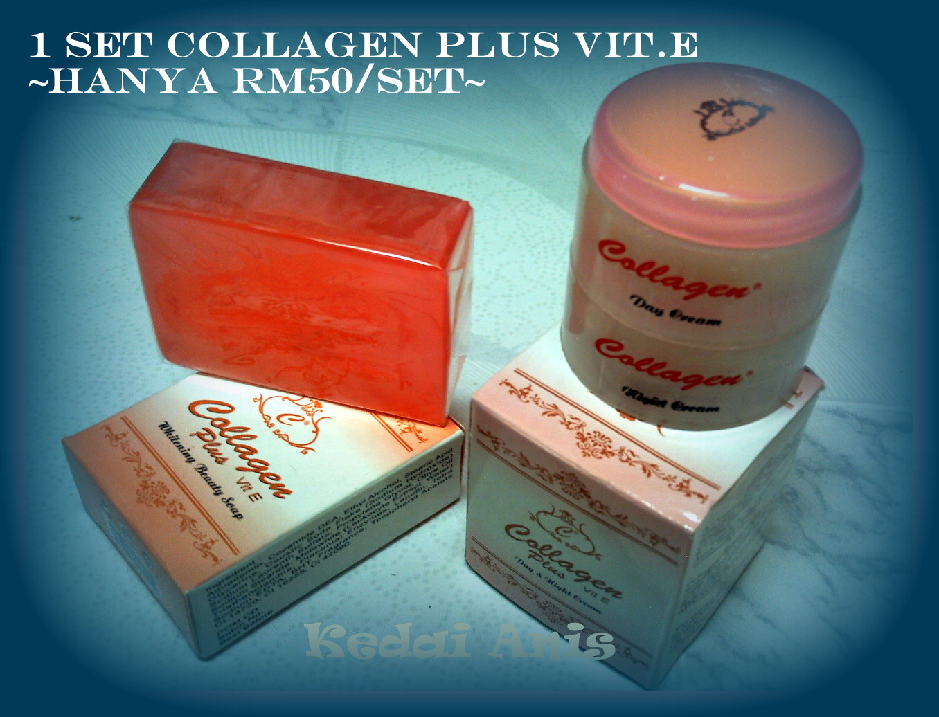 anis store 1 set collagen plus vit e anis store 1 set collagen plus vit e