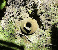 Sitio Barriles - pot in excavation clay pot uncovered in excavation